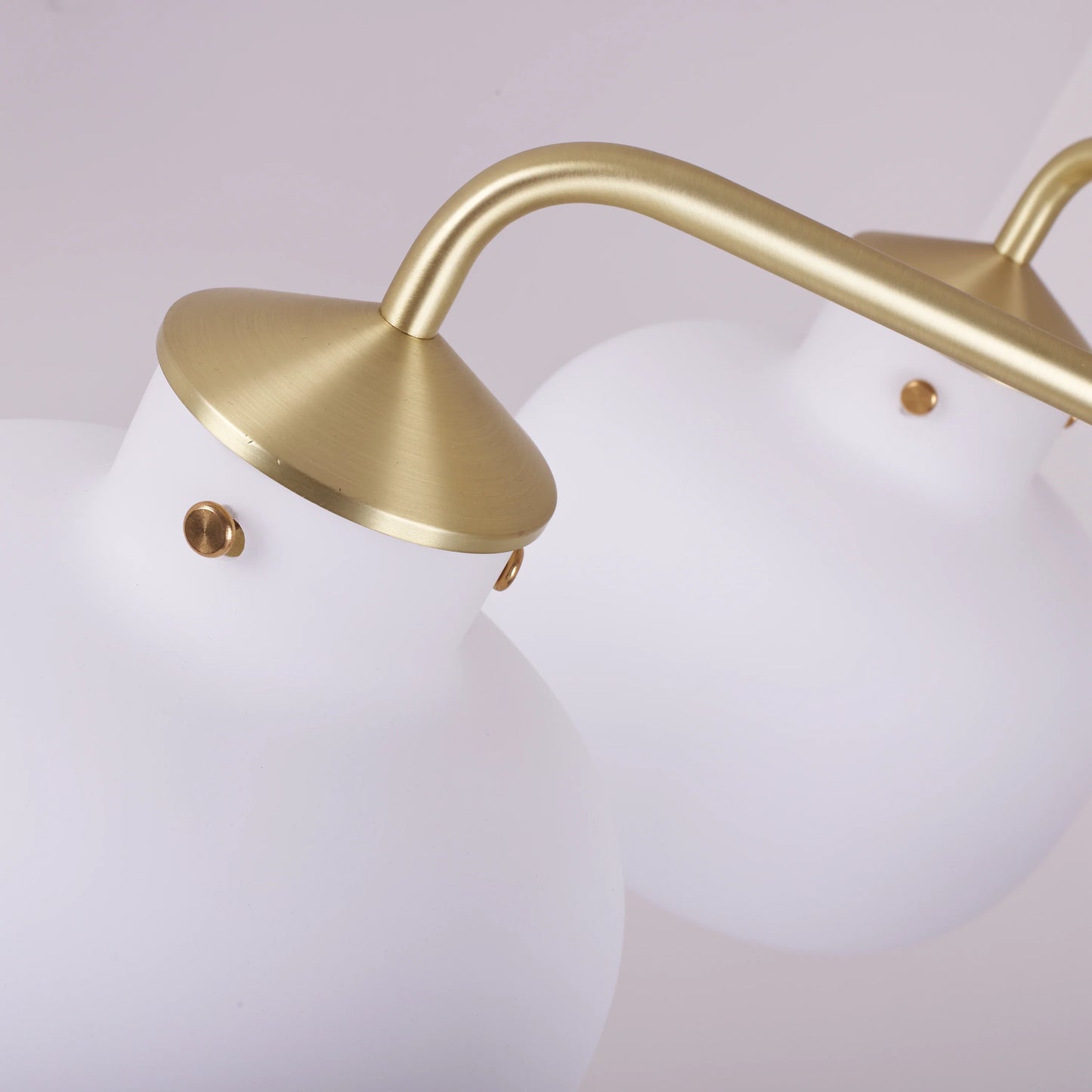 Modern Raito Opal Glass Chandelier - Nuvé