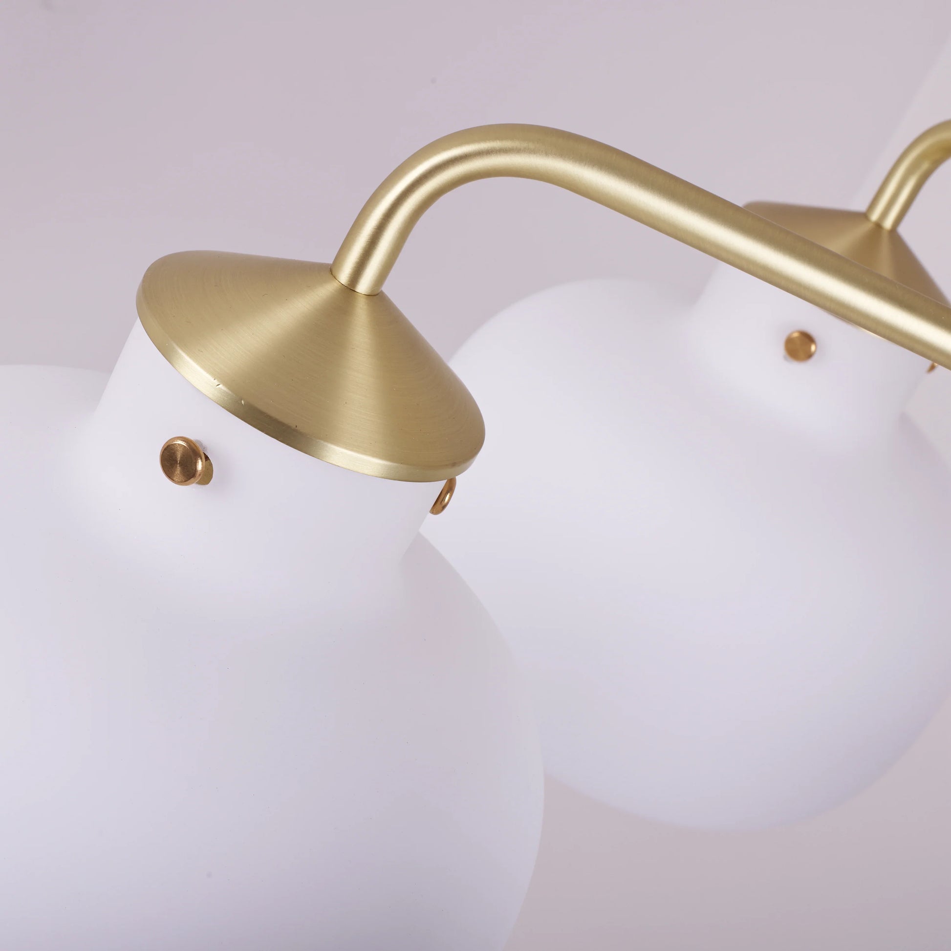 Modern Raito Opal Glass Chandelier - Nuvé