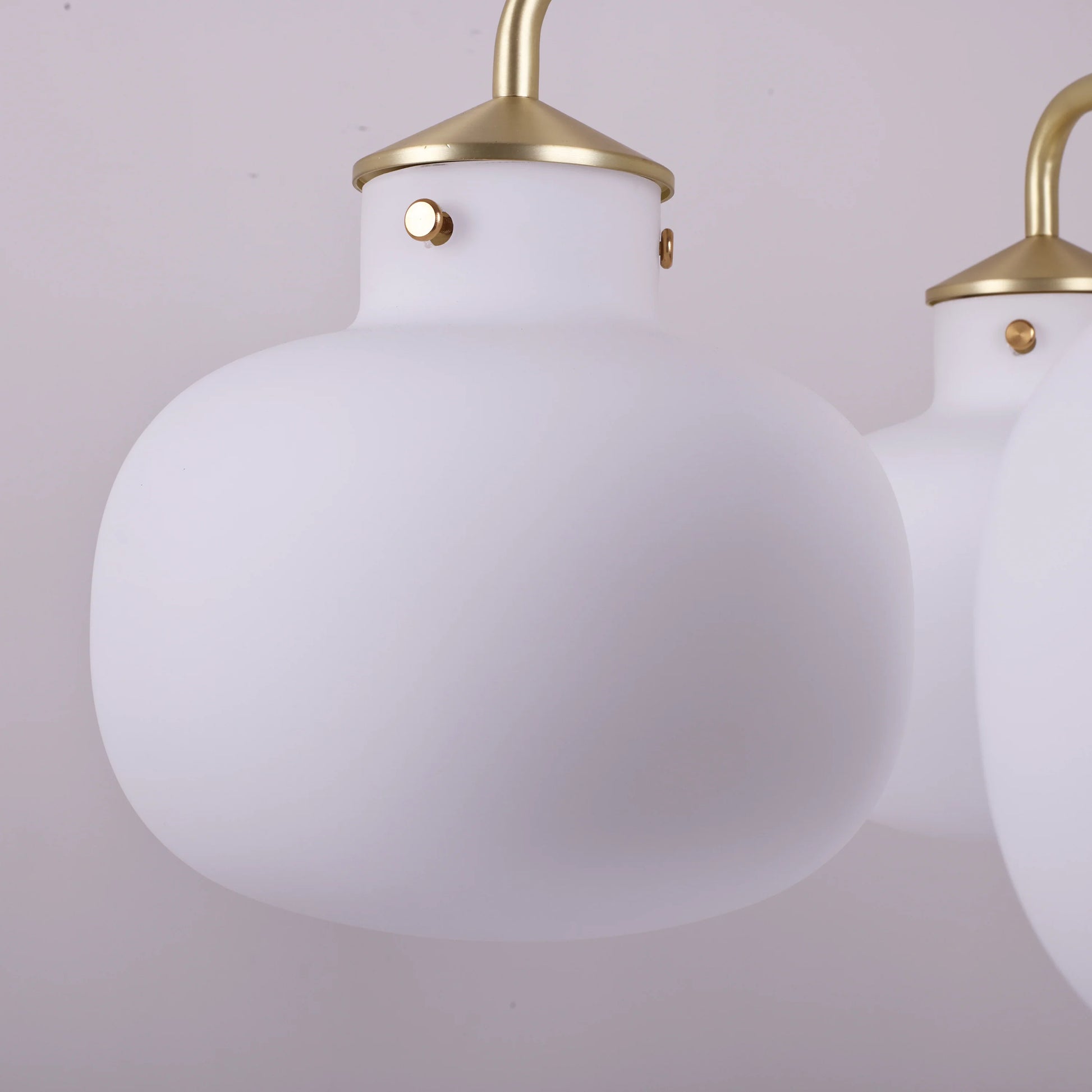 Modern Raito Opal Glass Chandelier - Nuvé