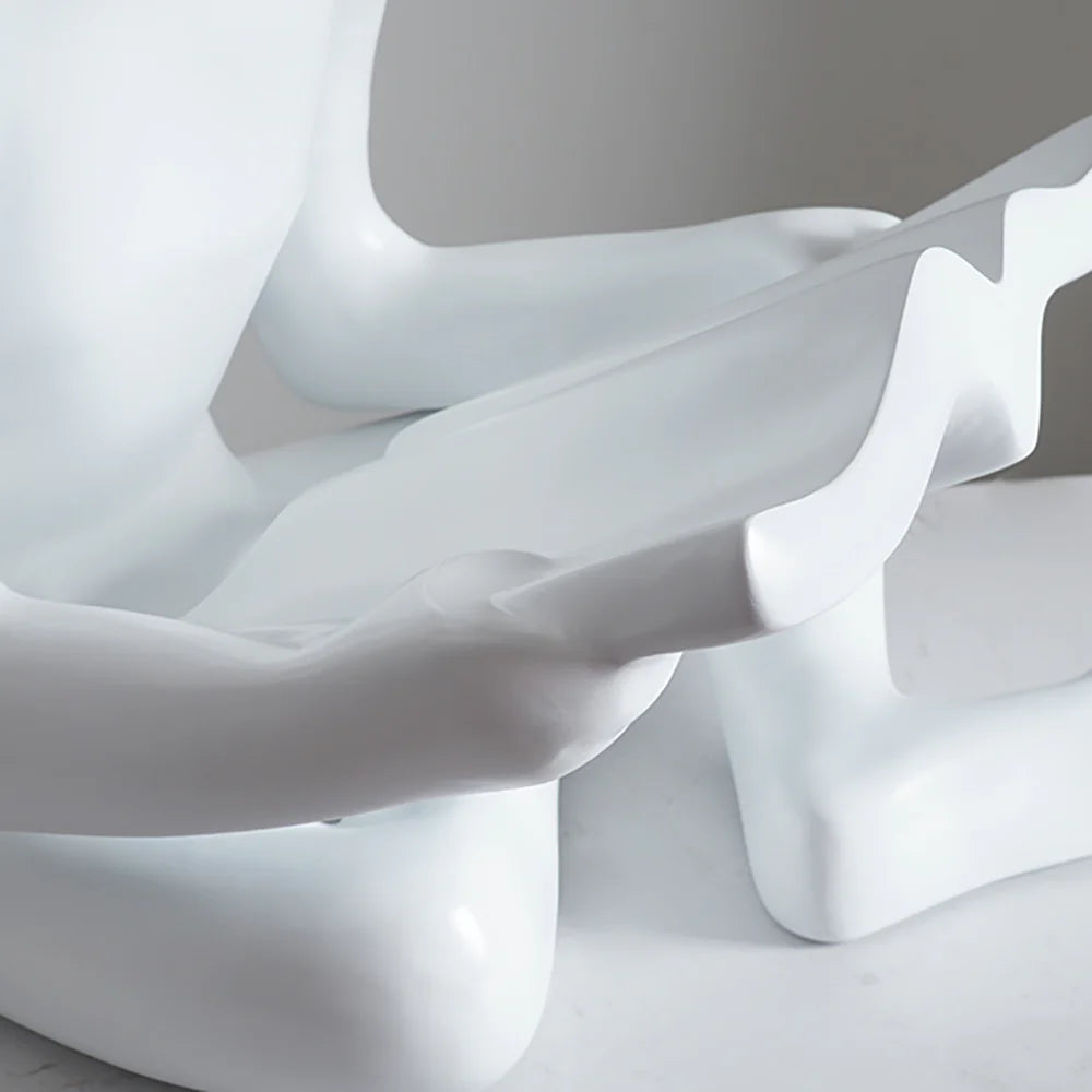Reading Human Sculpture Floor Lamp - Nuvé