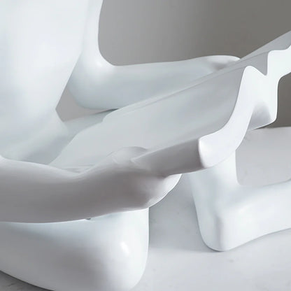 Reading Human Sculpture Floor Lamp - Nuvé