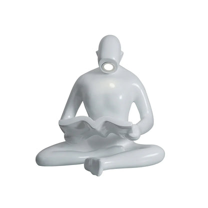 Reading Human Sculpture Floor Lamp - Nuvé
