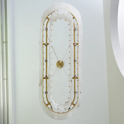 Rectangular Linear Alabaster Chandelier - Nuvé
