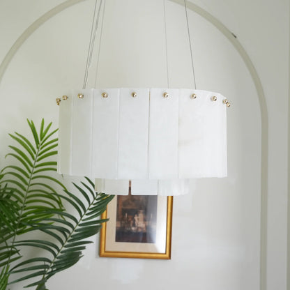 Rectangular Linear Alabaster Chandelier - Nuvé