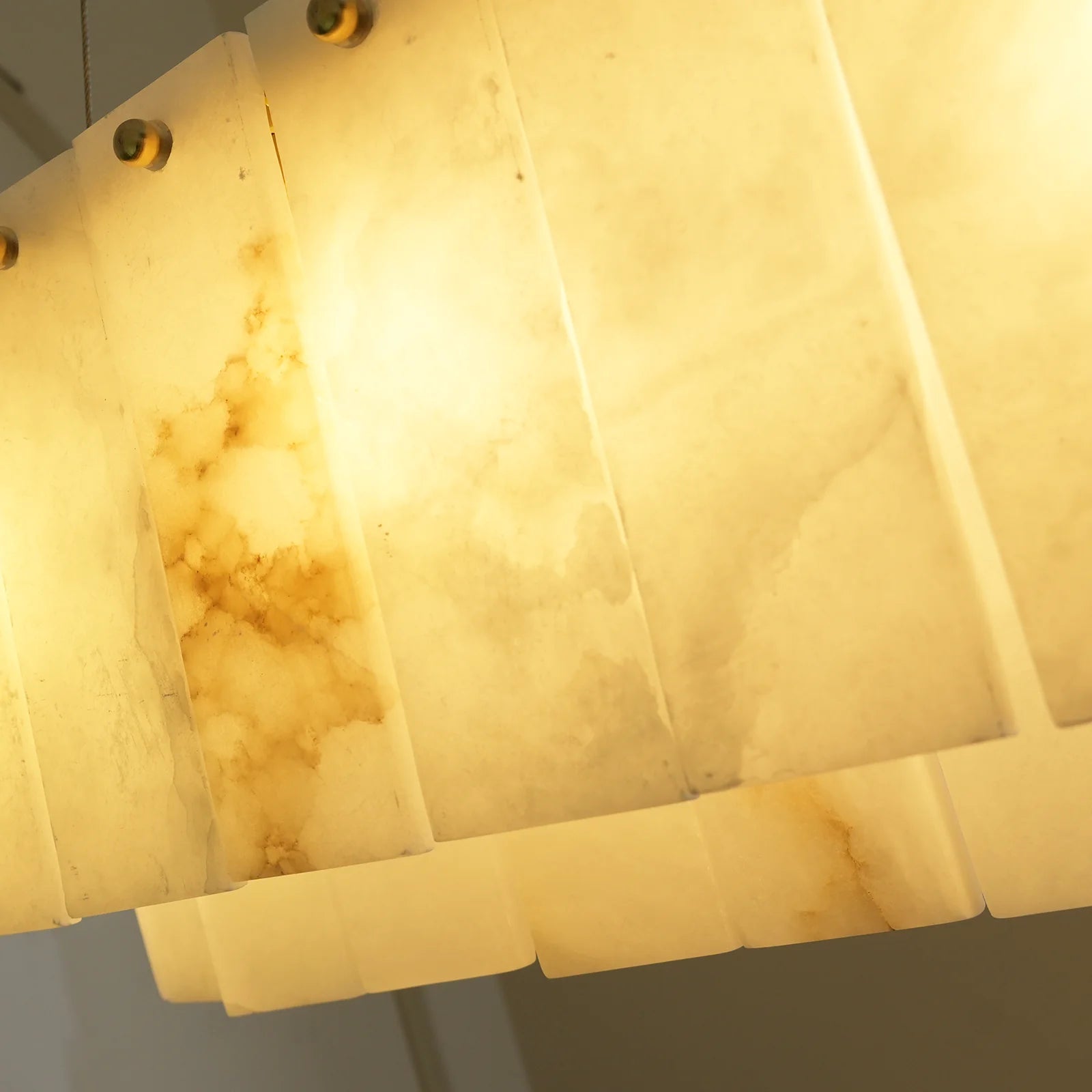 Rectangular Linear Alabaster Chandelier - Nuvé