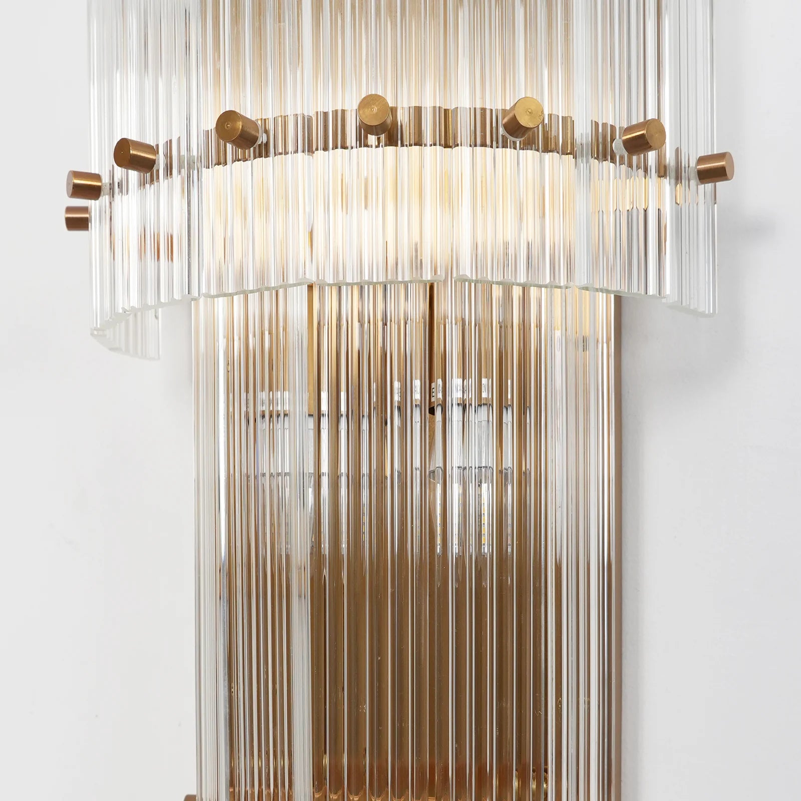 Rectangular San Marco Grand Round Wall Sconces - Nuvé