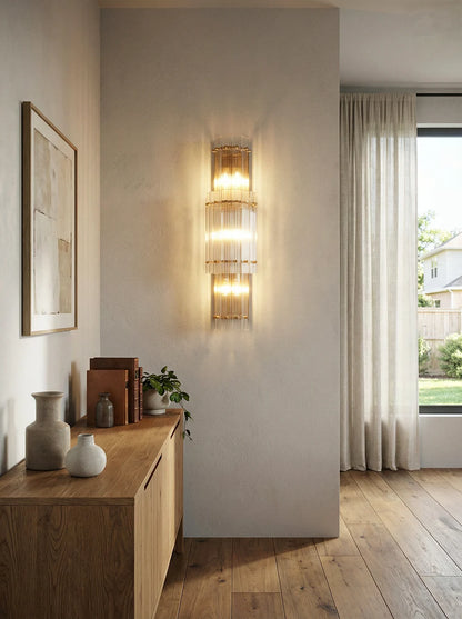 Rectangular San Marco Grand Round Wall Sconces - Nuvé