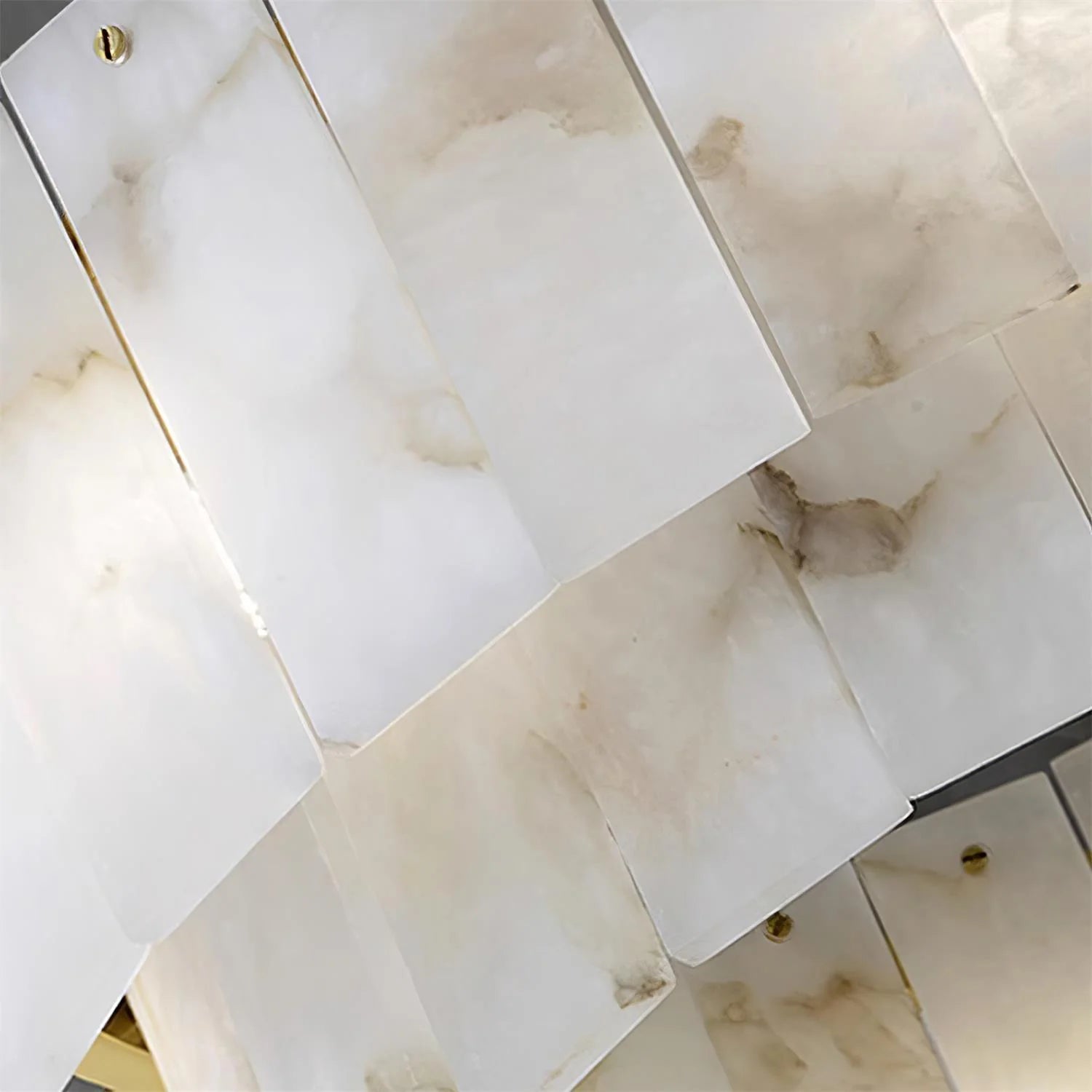 Regina White Alabaster Chandelier - Nuvé