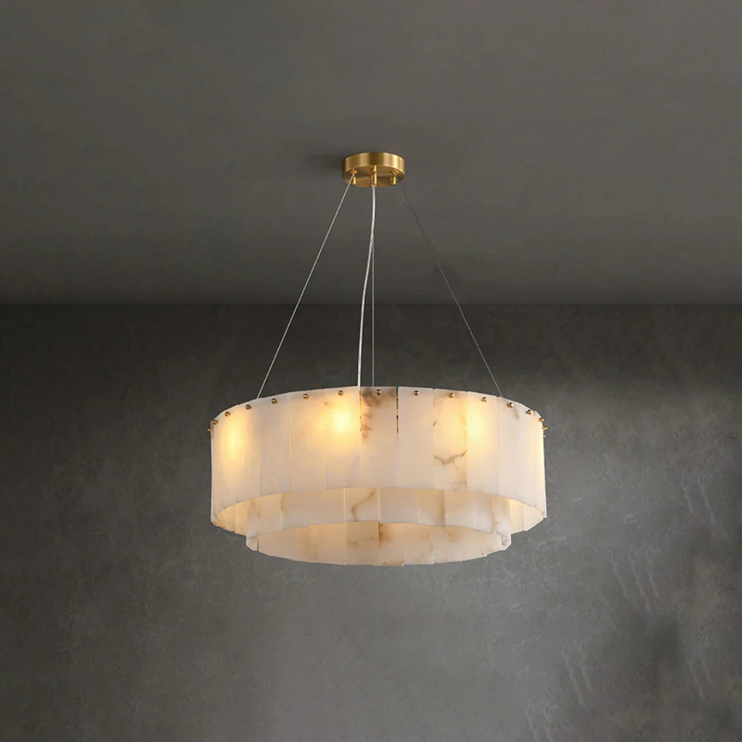 Rock Alabaster Chandelier - Nuvé