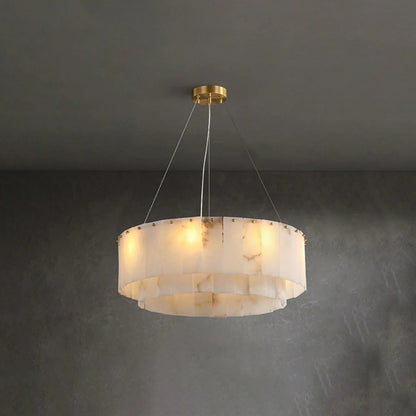 Rock Alabaster Chandelier - Nuvé