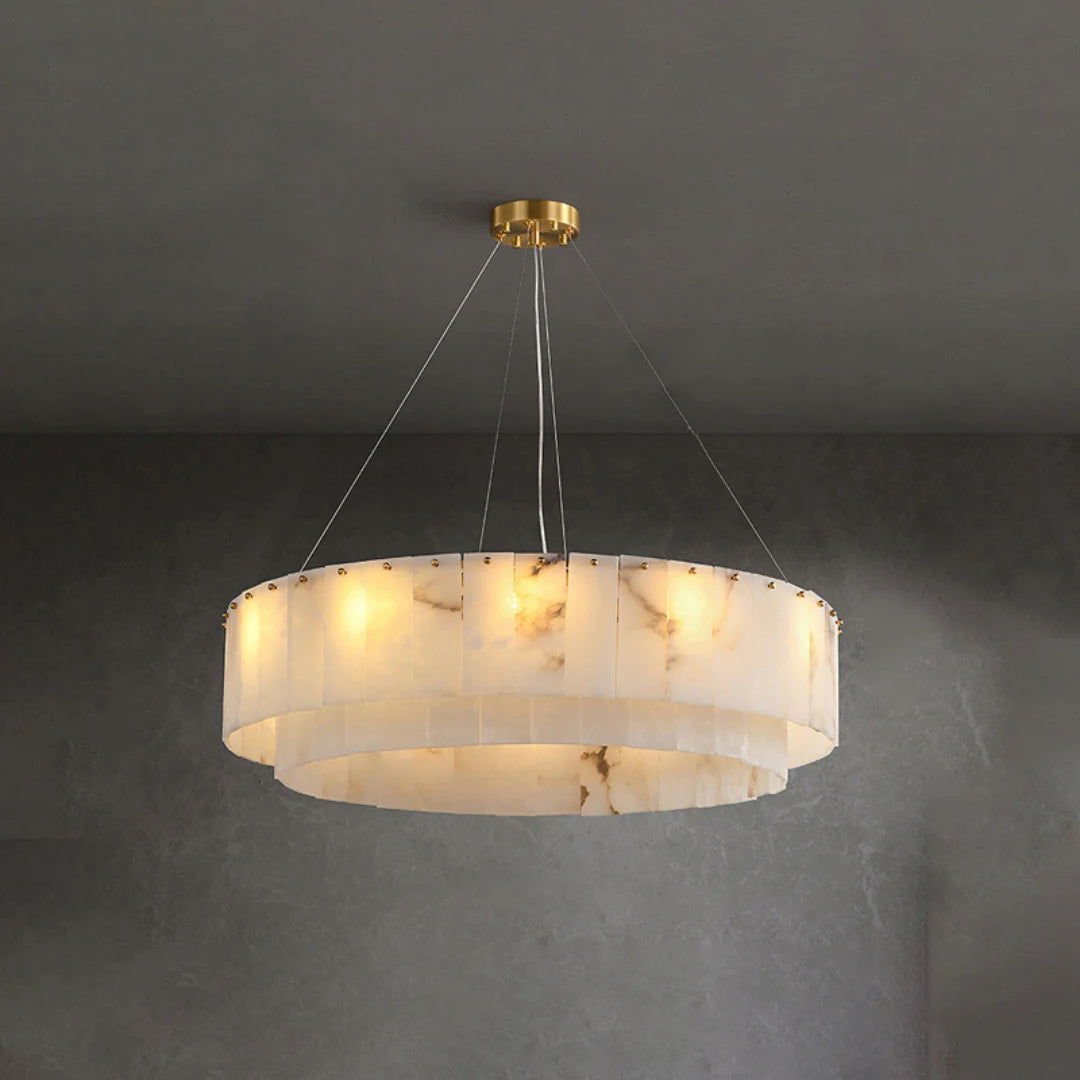 Rock Alabaster Chandelier - Nuvé