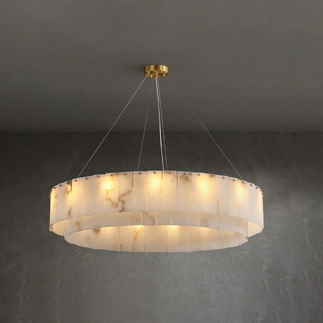 Rock Alabaster Chandelier - Nuvé