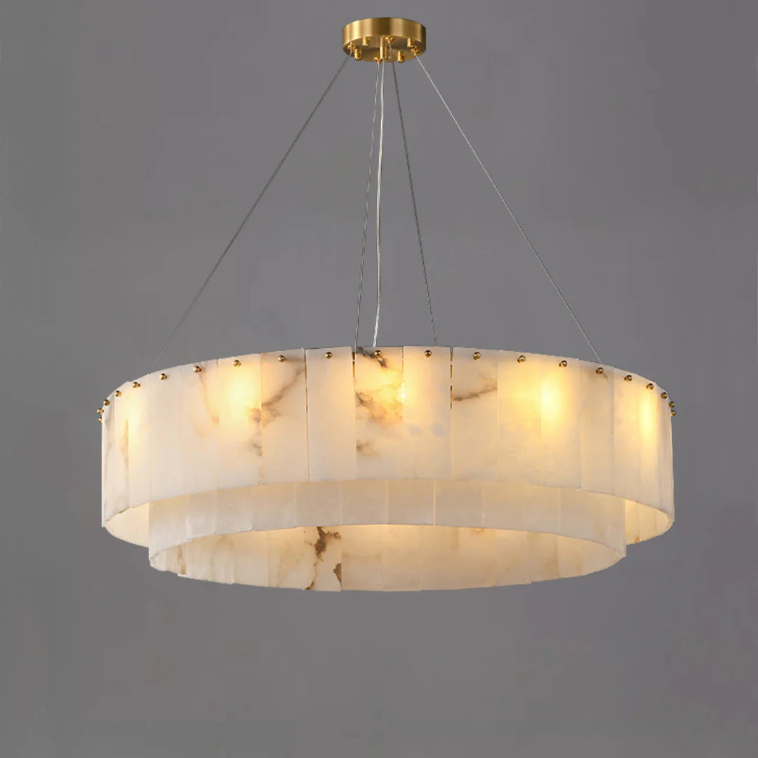 Rock Alabaster Chandelier - Nuvé