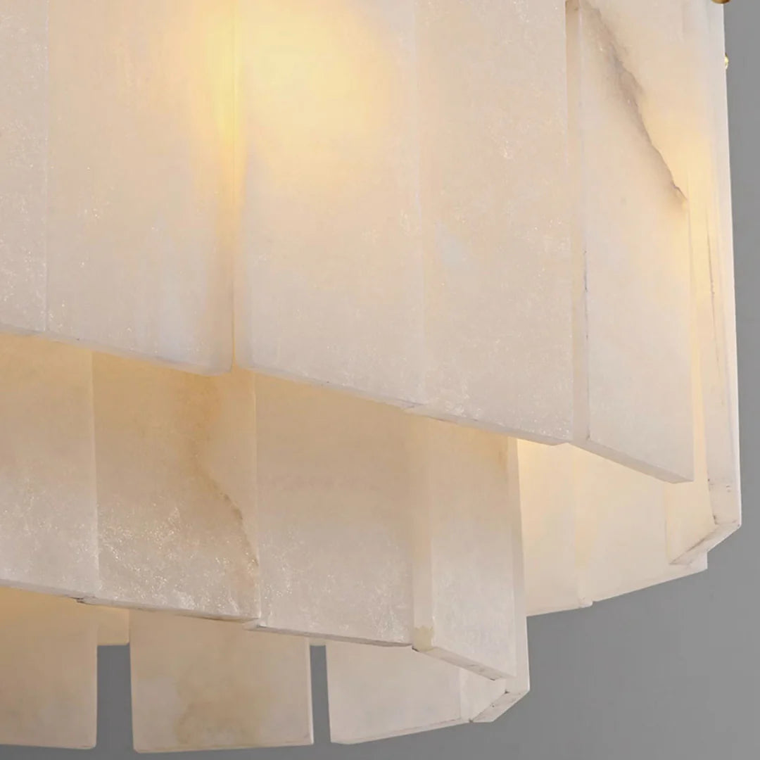 Rock Alabaster Chandelier - Nuvé