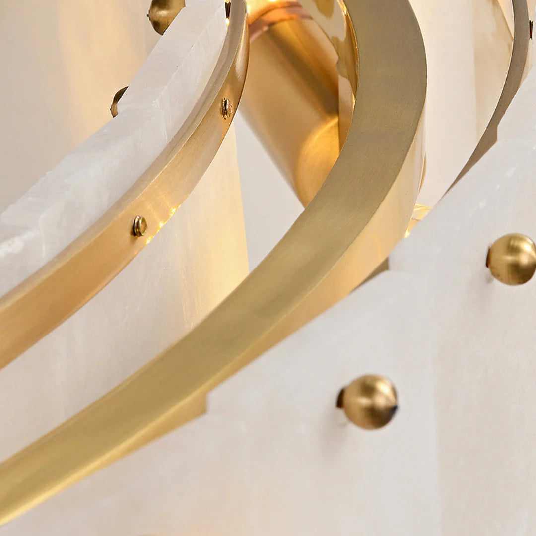 Rock Alabaster Chandelier - Nuvé
