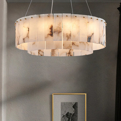 Rock Alabaster Chandelier - Nuvé
