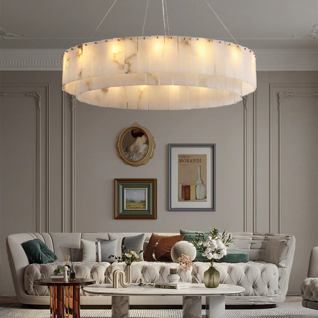 Rock Alabaster Chandelier - Nuvé