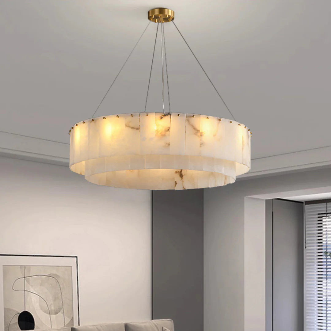 Rock Alabaster Chandelier - Nuvé