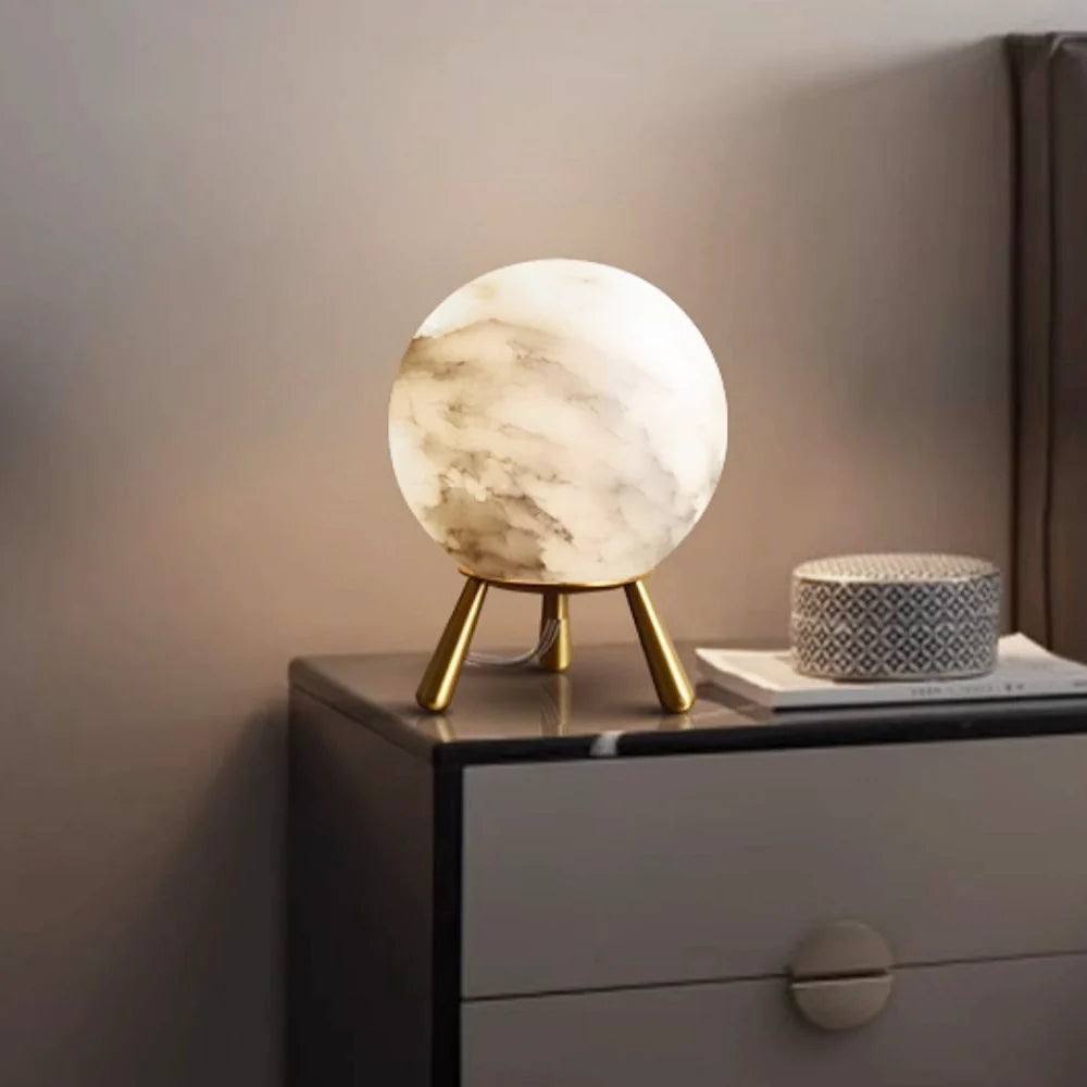 Romi Alabaster Table Lamp - Nuvé