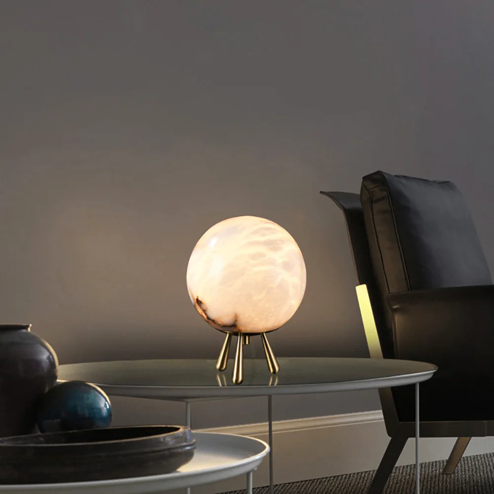 Romi Alabaster Table Lamp - Nuvé