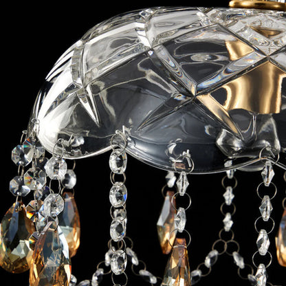 Rondelle Crystal Flower Pendant lamp - Nuvé