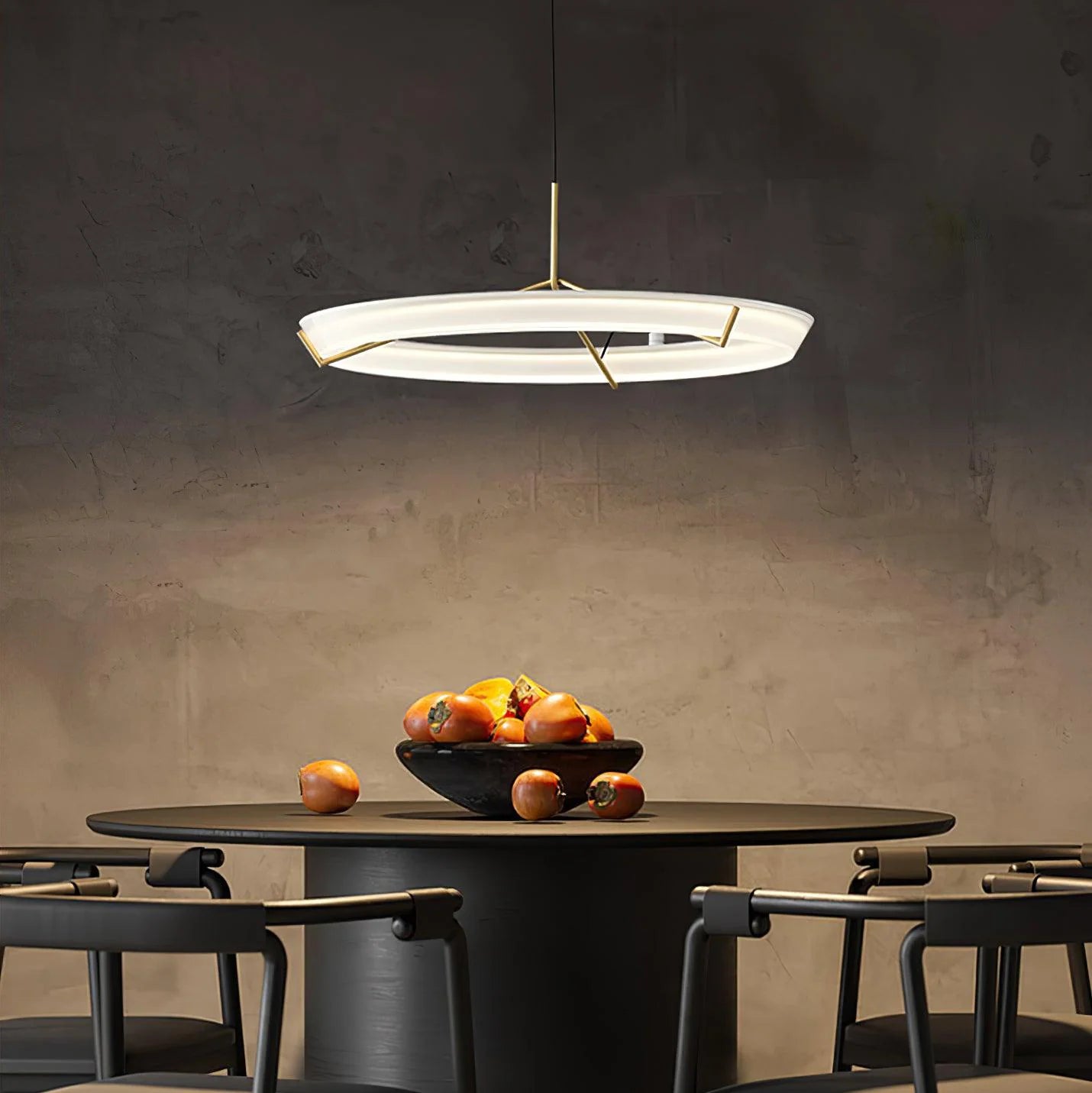 Round Vielle Acrylic Pendant Lamp - Nuvé