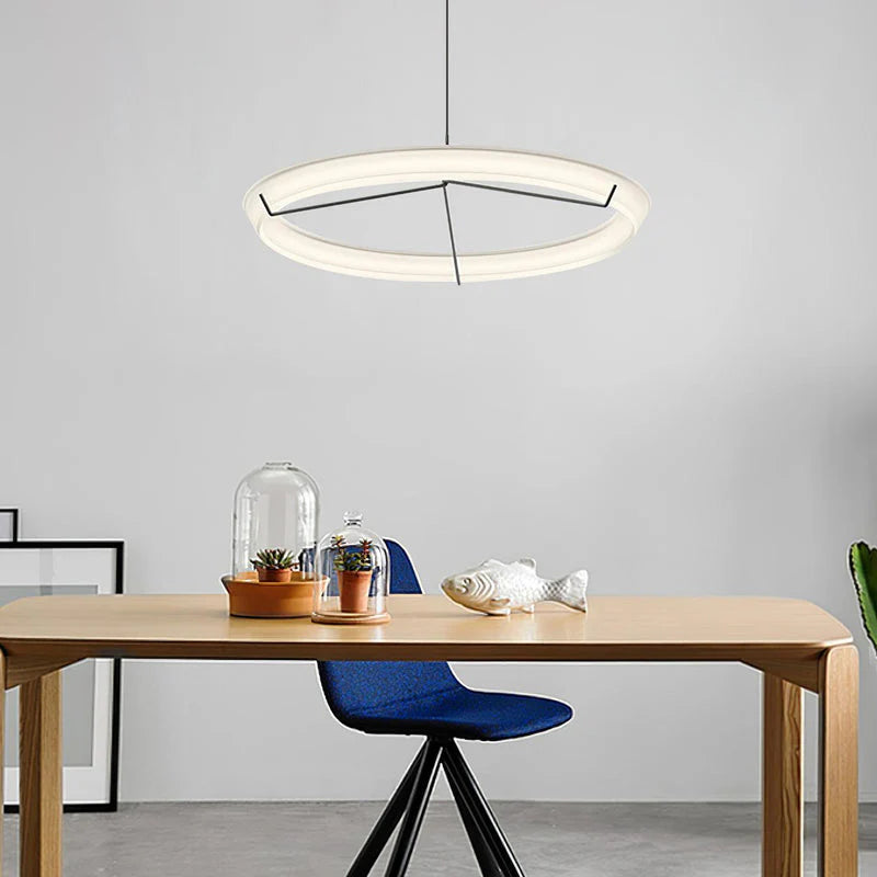Round Vielle Acrylic Pendant Lamp - Nuvé