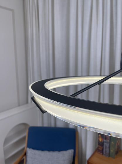 Round Vielle Acrylic Pendant Lamp - Nuvé