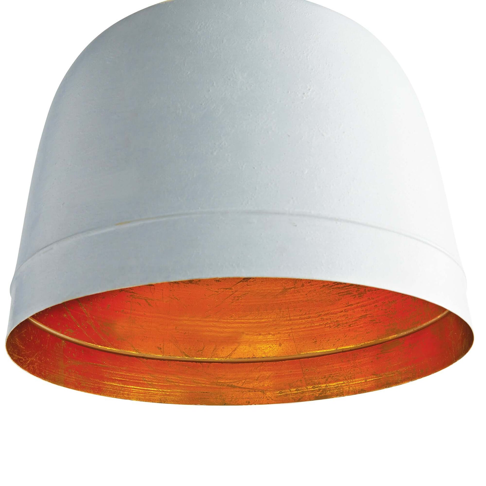 Rustic White Pendant Light for Farmhouse Kitchens - Nuvé