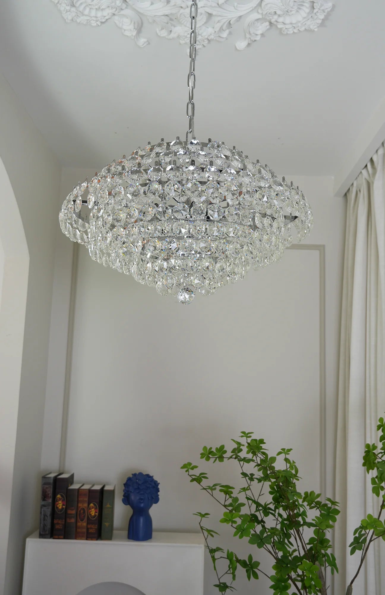 Sanger Glass Chandelier - Nuvé