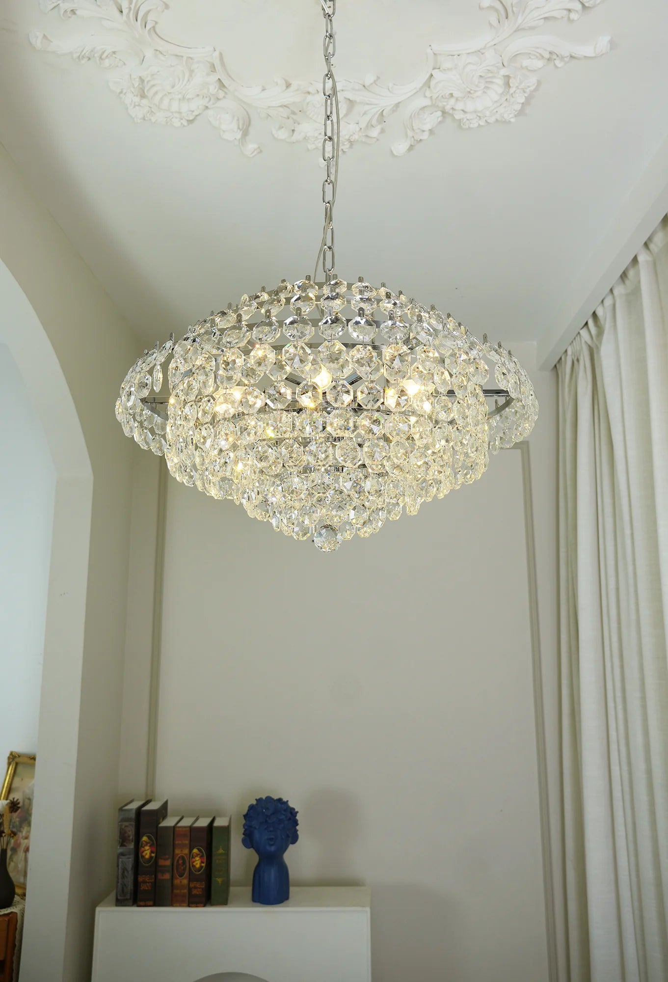 Sanger Glass Chandelier - Nuvé