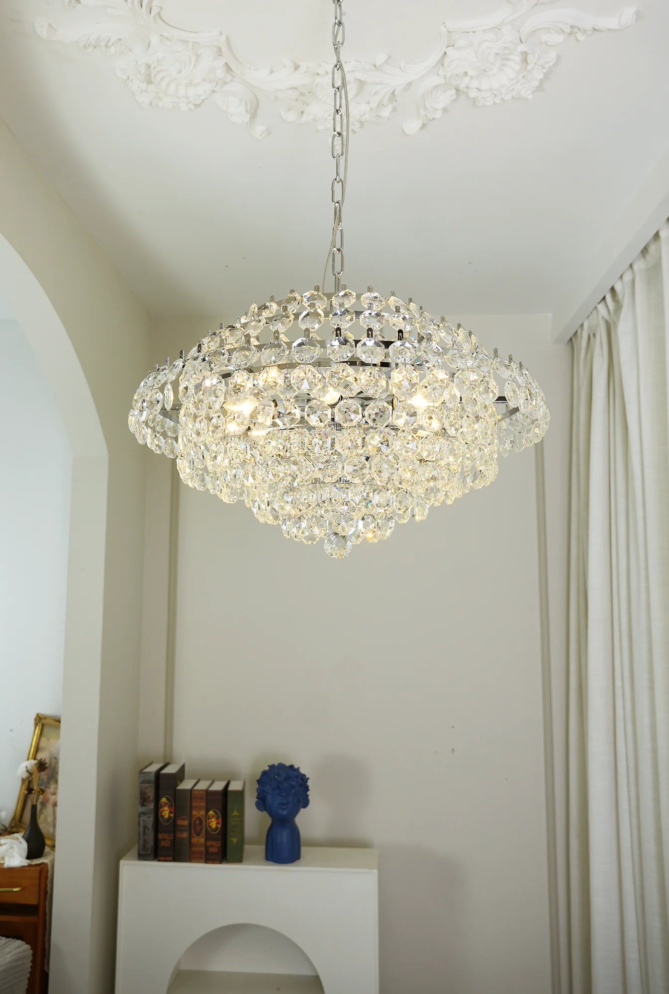 Sanger Glass Chandelier - Nuvé