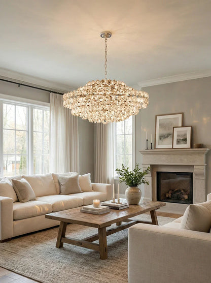 Sanger Glass Chandelier - Nuvé