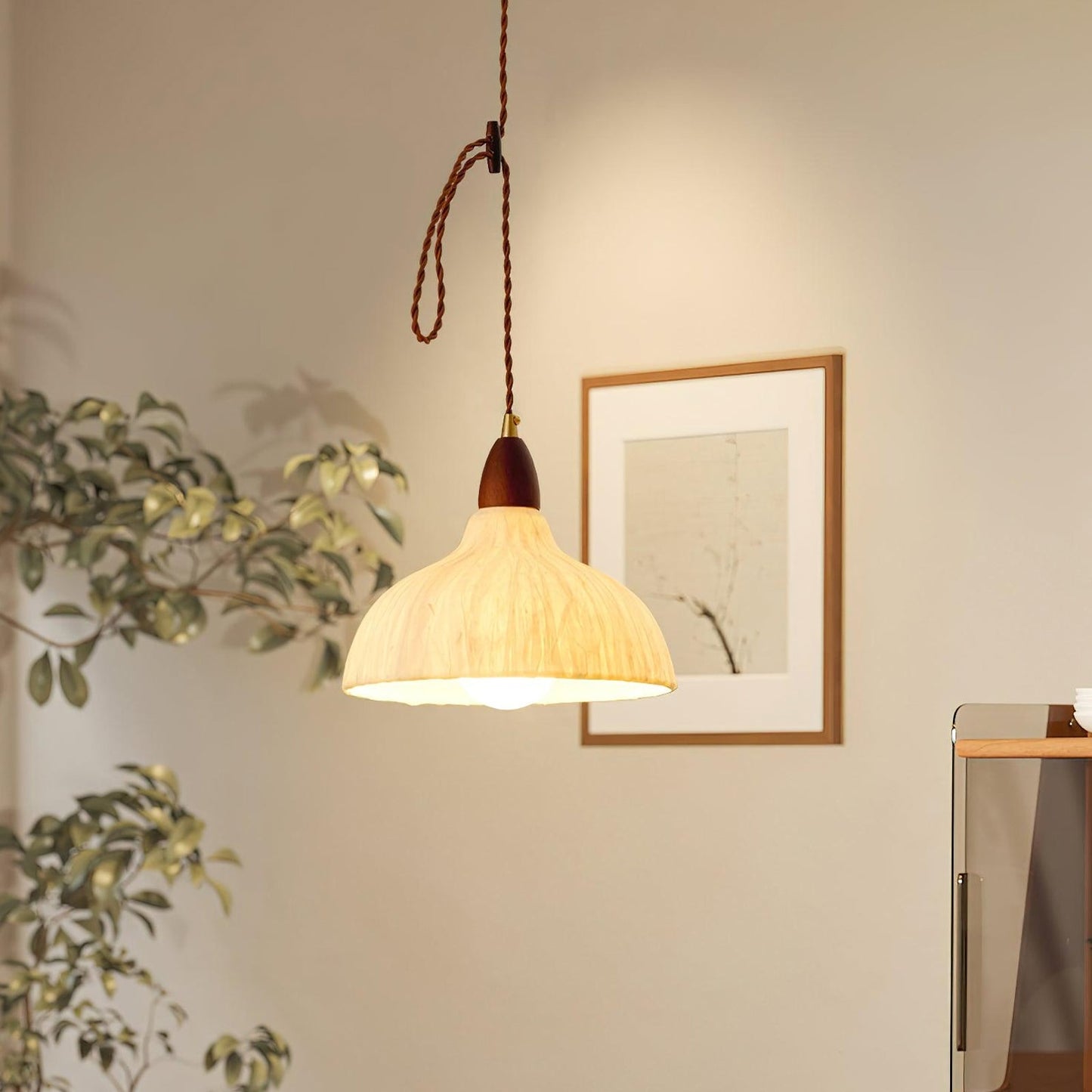 Soren Rice Paper Pendant Light - Nuvé