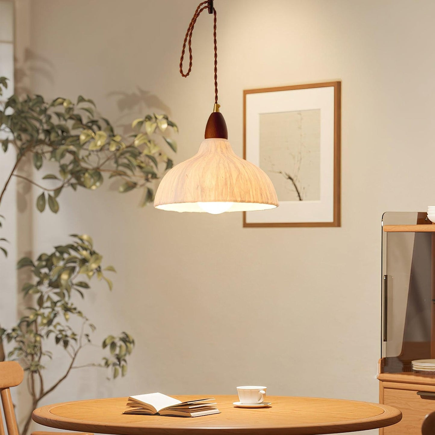 Soren Rice Paper Pendant Light - Nuvé