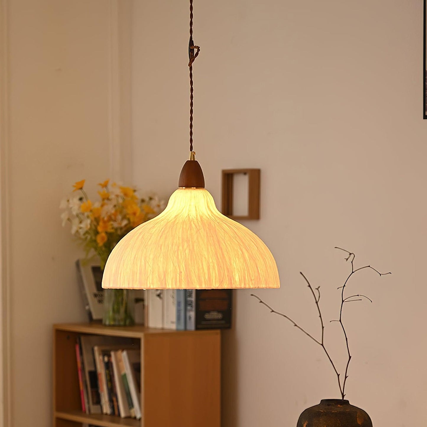 Soren Rice Paper Pendant Light - Nuvé