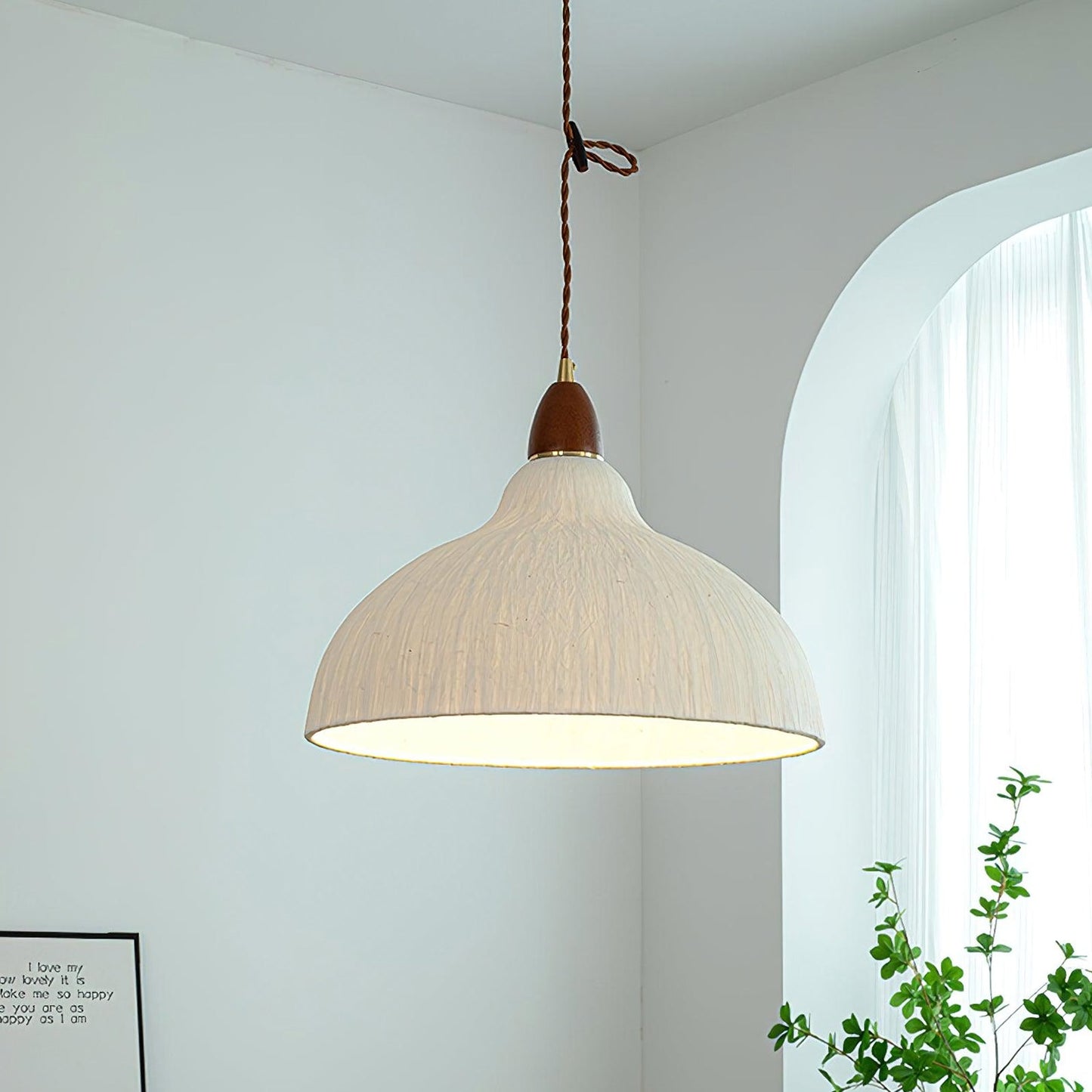 Soren Rice Paper Pendant Light - Nuvé