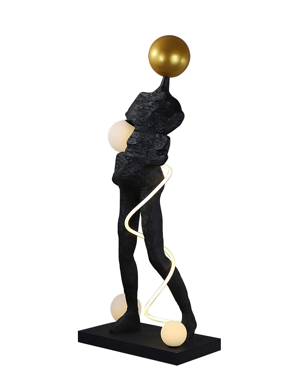 Sculpture Ginasta Spiral Floor Lamp - Nuvé