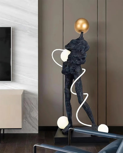 Sculpture Ginasta Spiral Floor Lamp - Nuvé