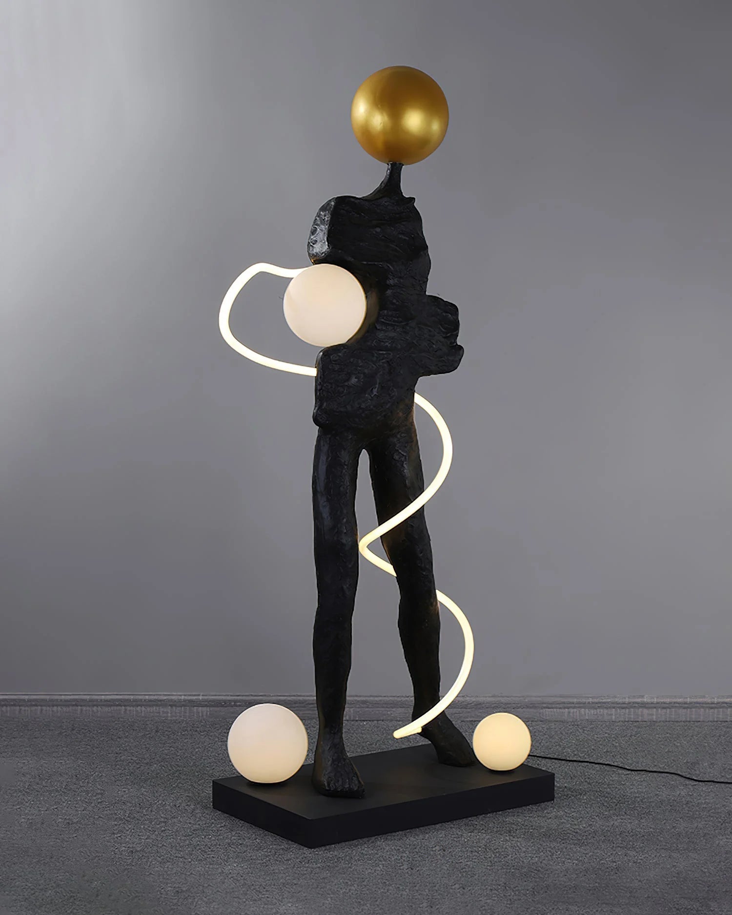 Sculpture Ginasta Spiral Floor Lamp - Nuvé