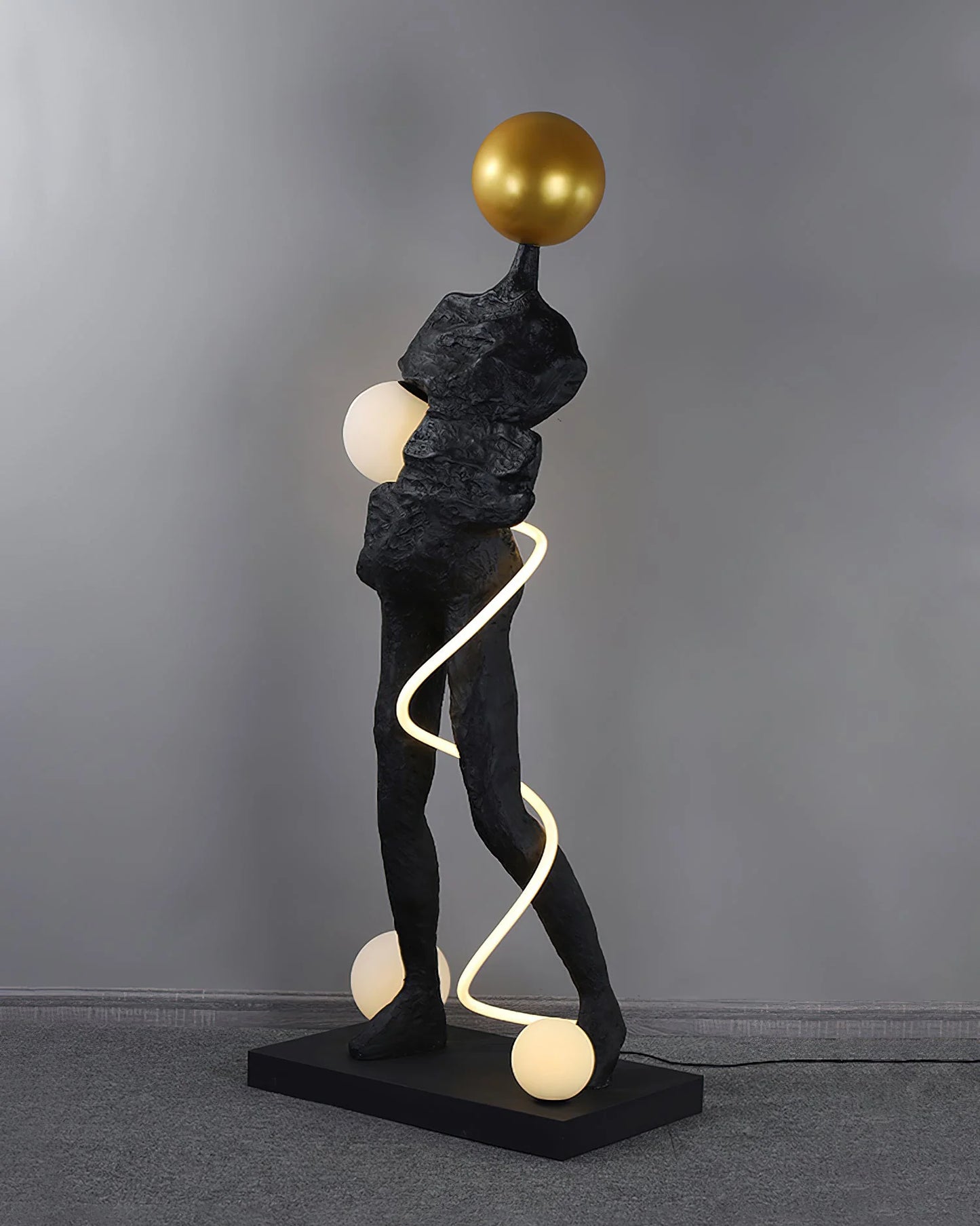 Sculpture Ginasta Spiral Floor Lamp - Nuvé