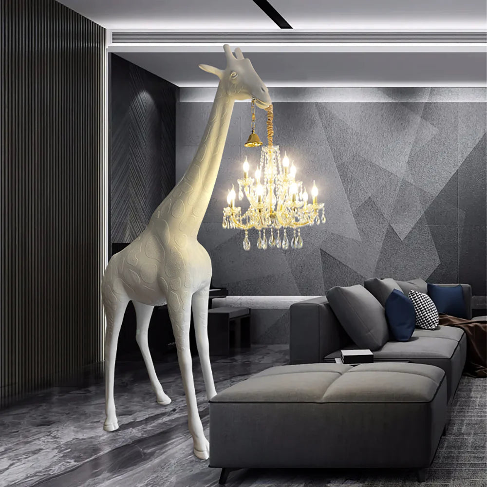 Sculpture Giraffe Floor Lamp - Nuvé