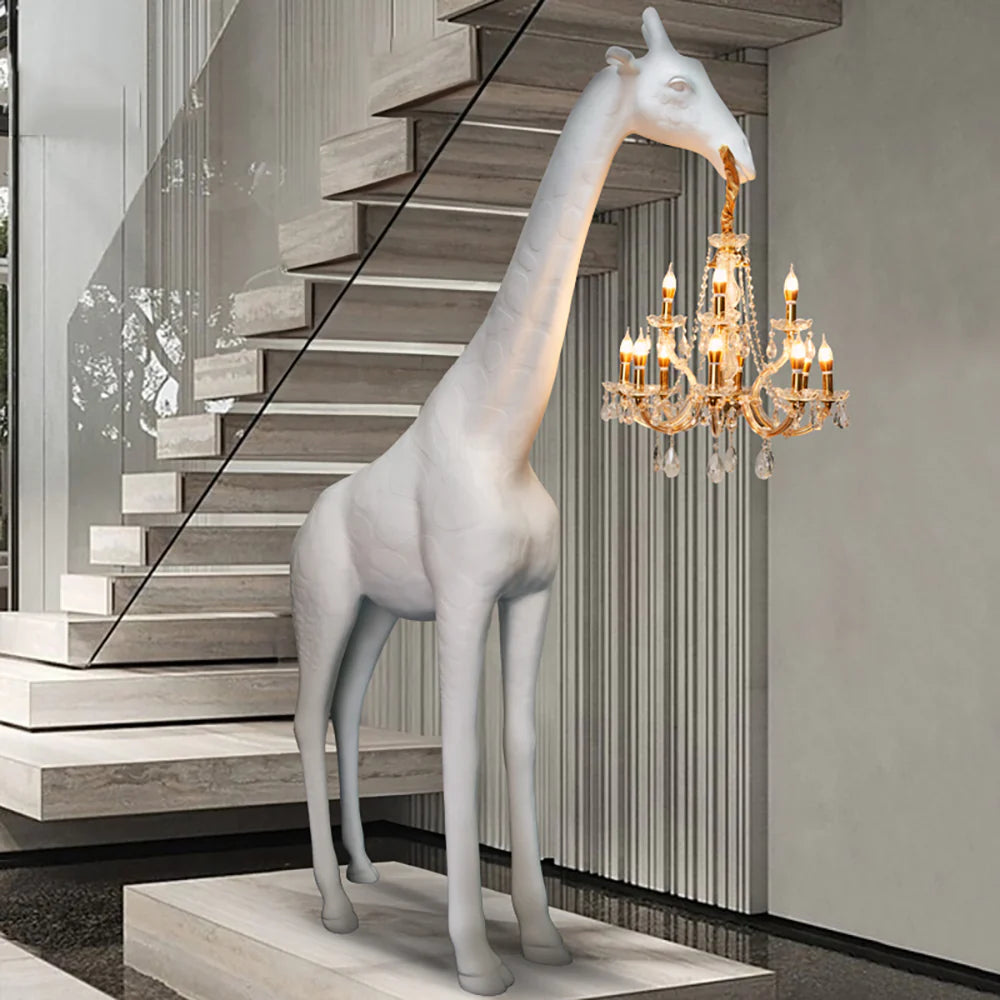 Sculpture Giraffe Floor Lamp - Nuvé