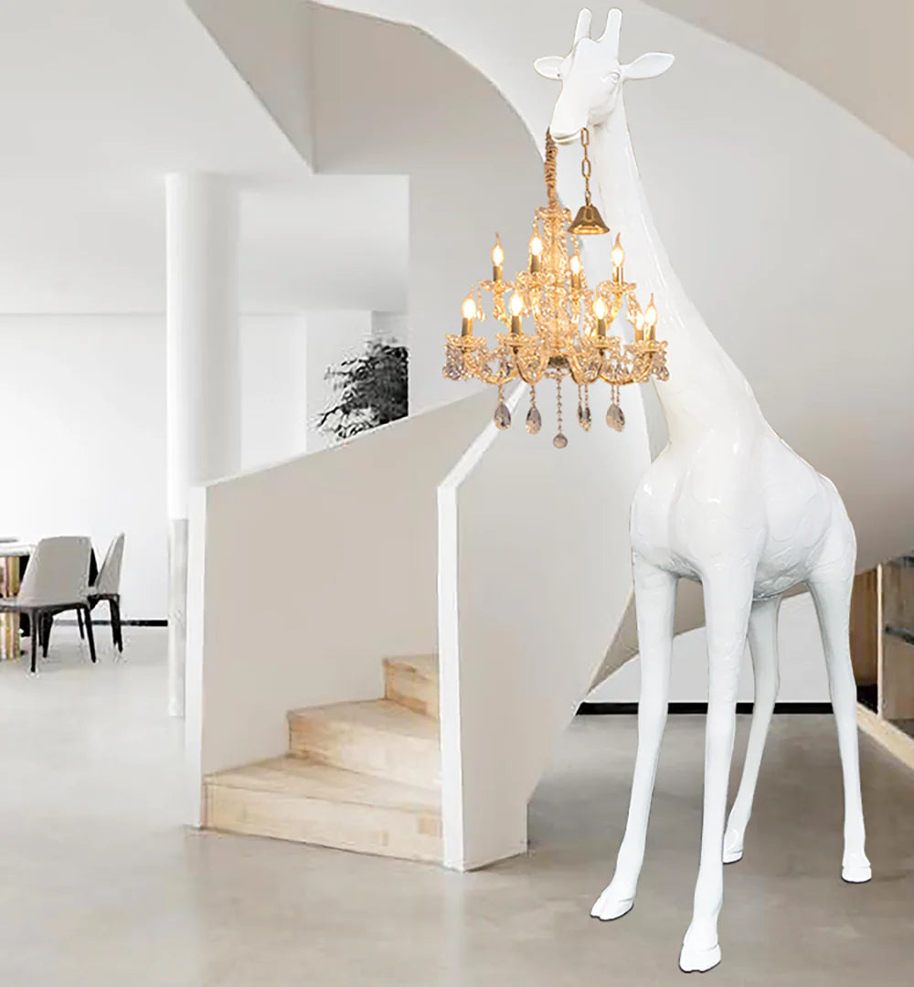 Sculpture Giraffe Floor Lamp - Nuvé
