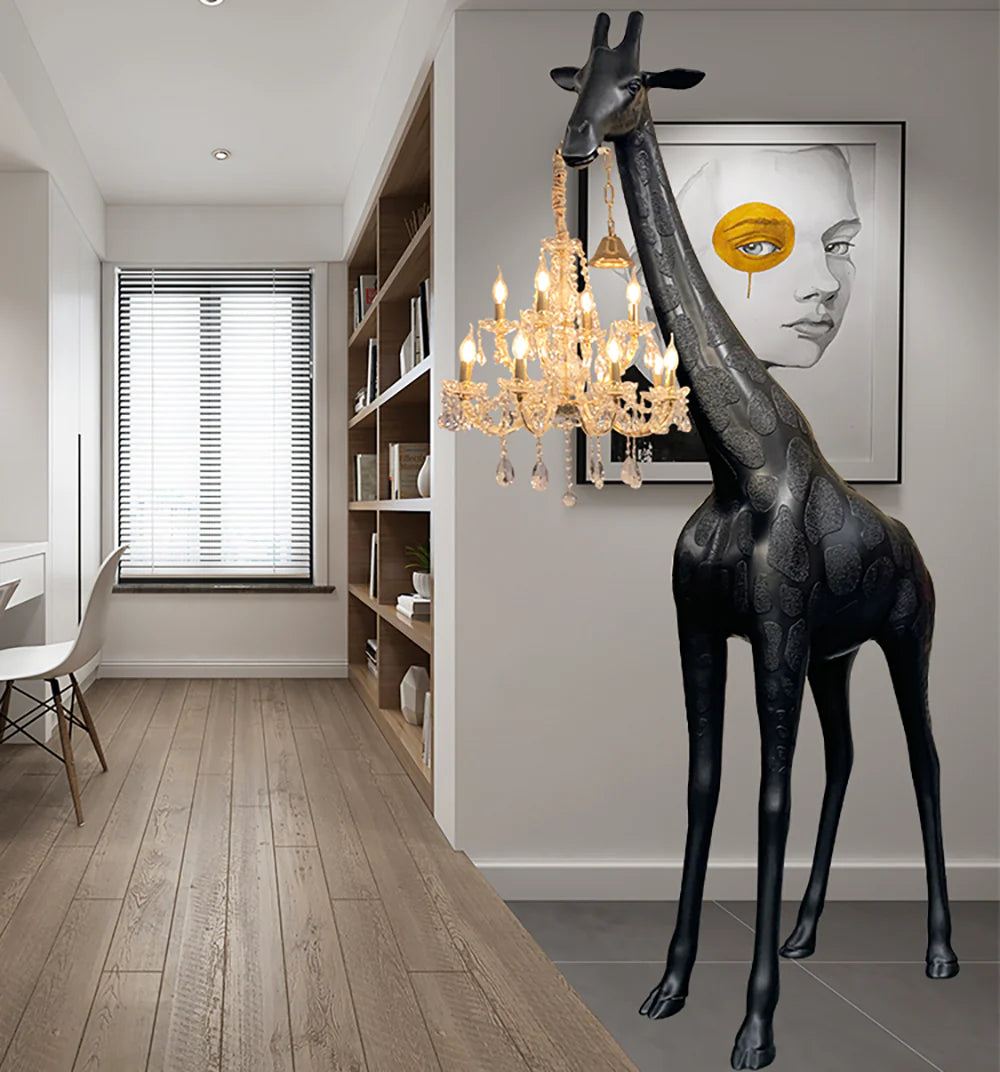 Sculpture Giraffe Floor Lamp - Nuvé