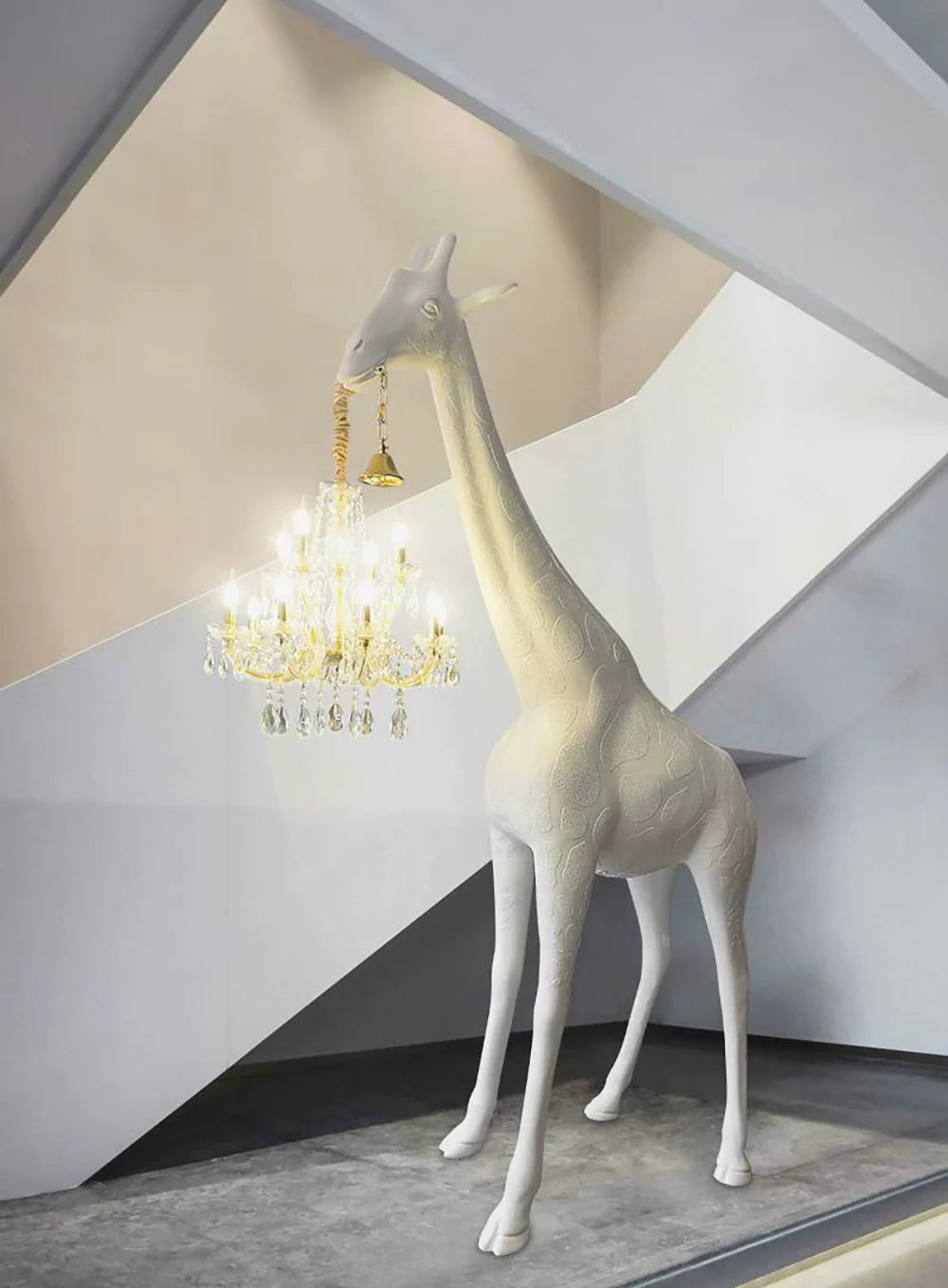 Sculpture Giraffe Floor Lamp - Nuvé