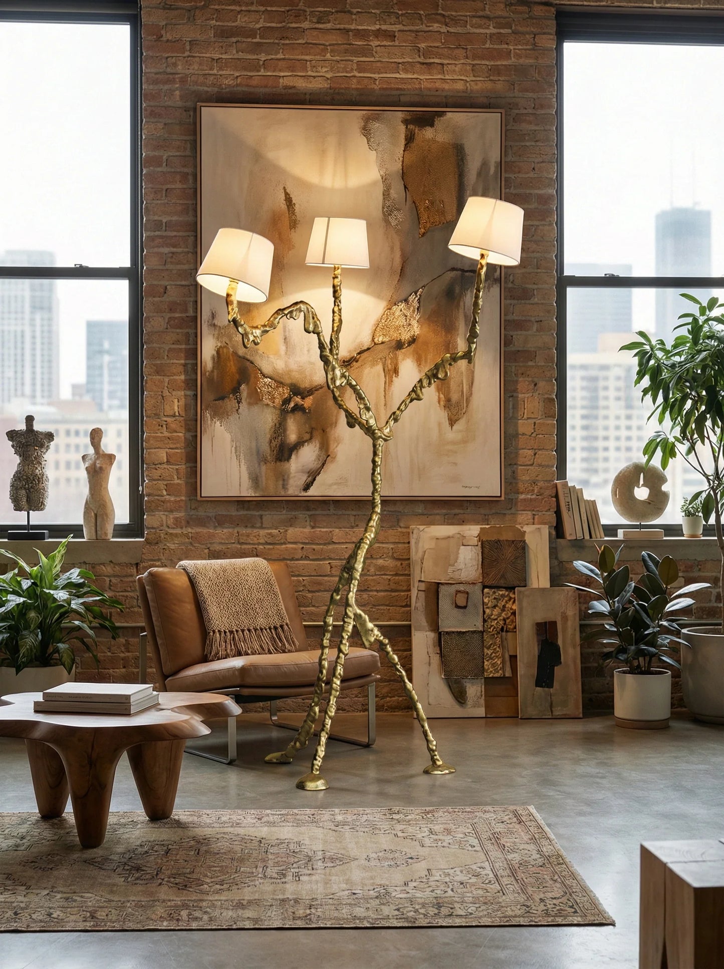 Sculpture Ines Floor Lamp - Nuvé