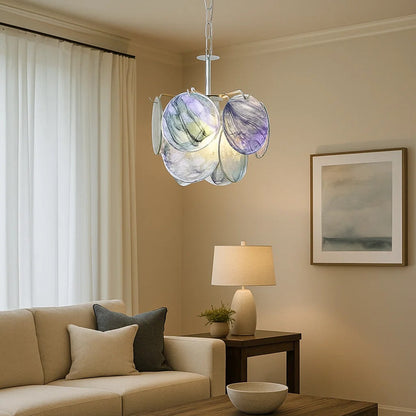 Murano Glass Disc Chandelier - Nuvé