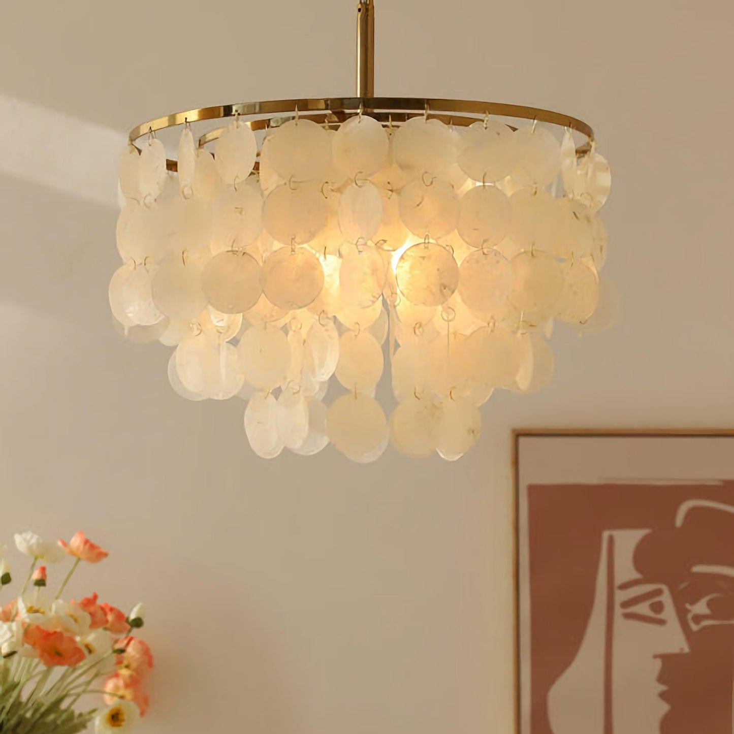 Shell Wind Chime Chandelier - Nuvé