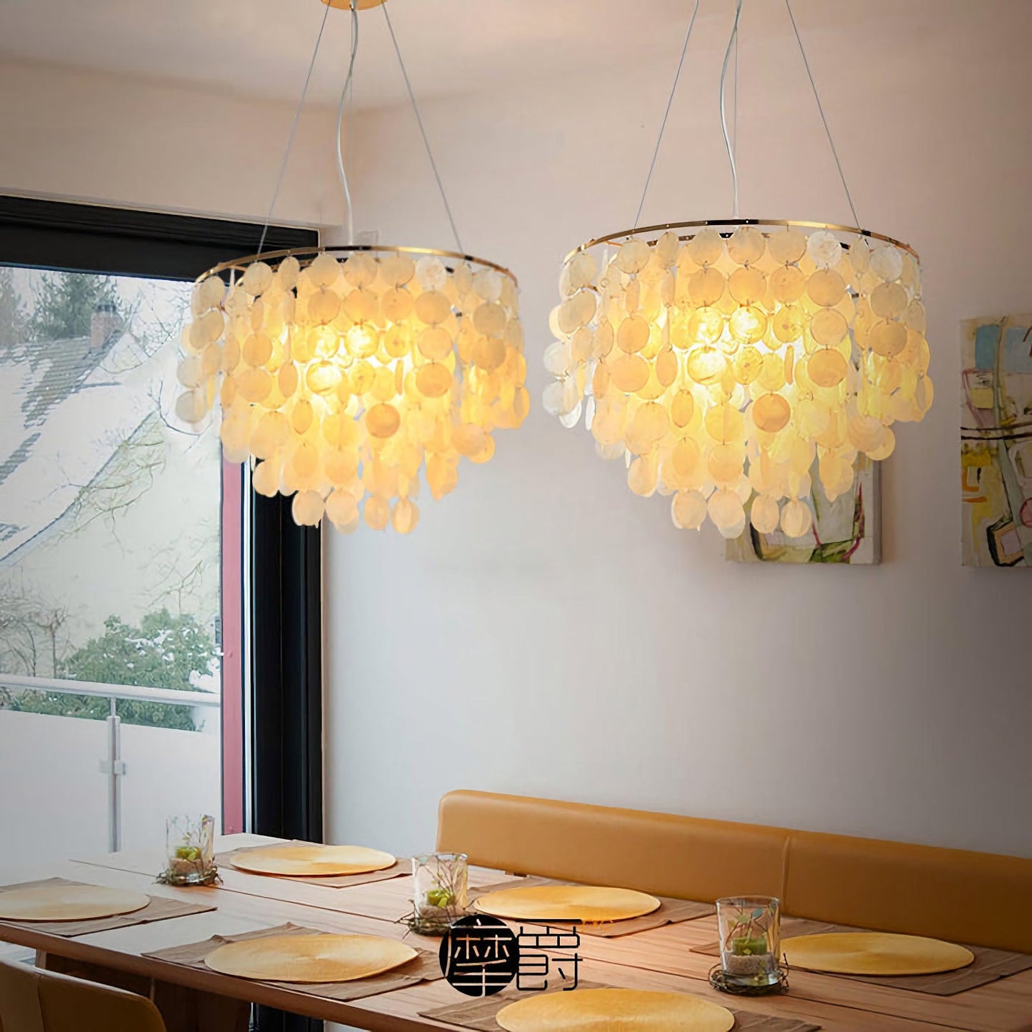 Shell Wind Chime Chandelier - Nuvé